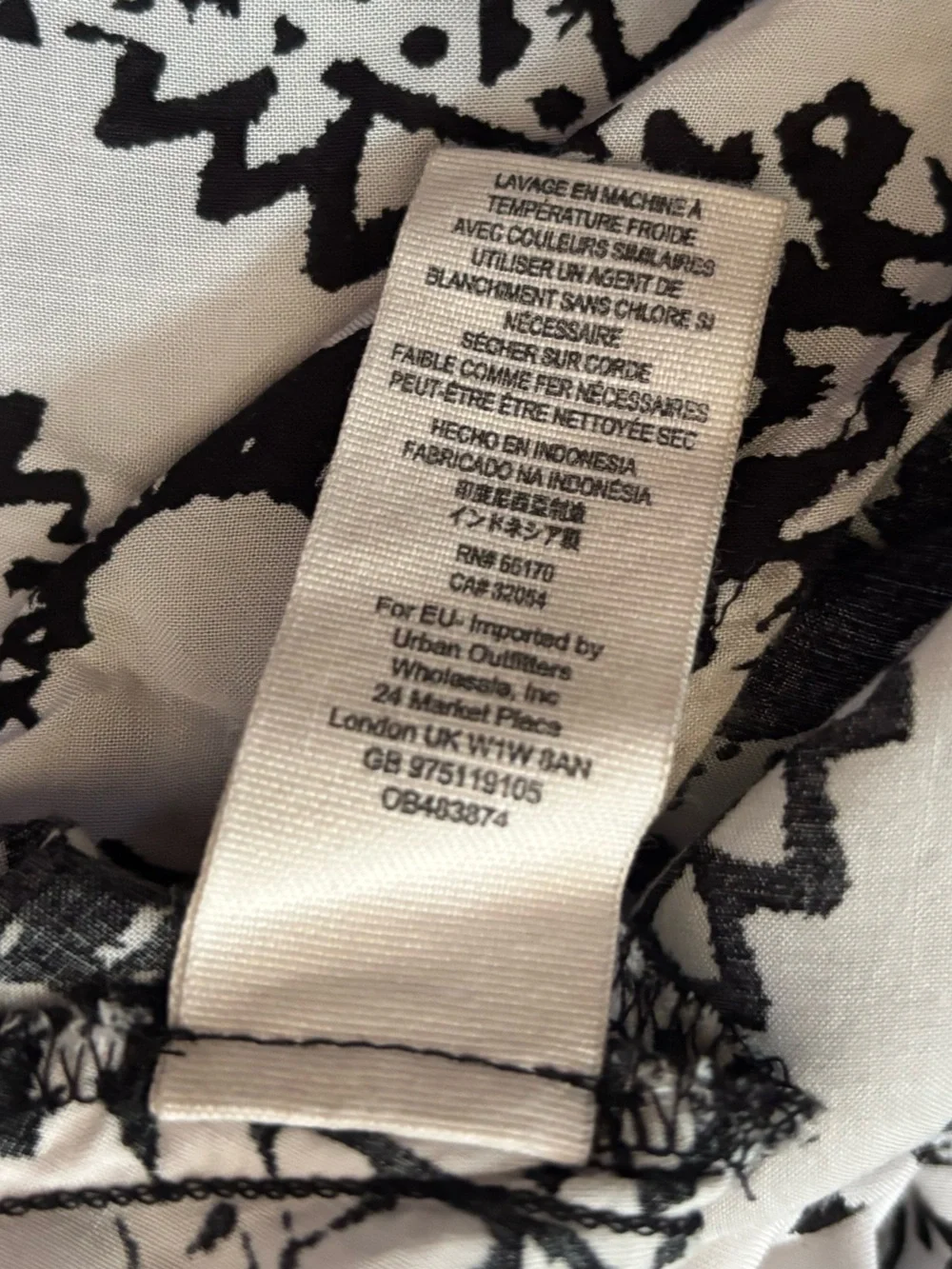 Free People Printed Strapless Maxi Dress size M